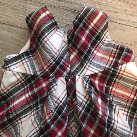 Children’s Place plaid baby jumper dress - Picture 5 of 7